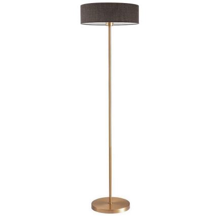 LED grindinė lempa TUNJA 1xE27/20W/230V Ø 38 cm auksinė/ruda