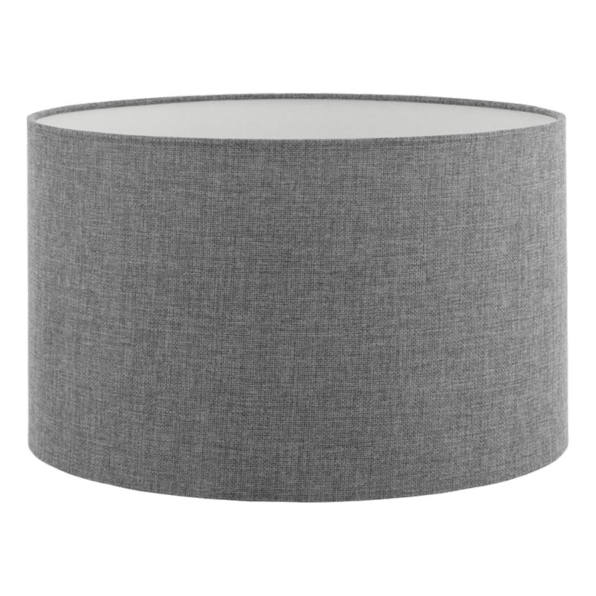 LED grindinė lempa TUNJA 1xE27/20W/230V Ø 38 cm matinis chromas/pilka