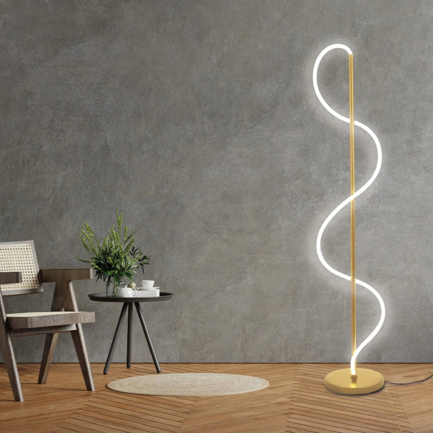 LED grindinis šviestuvas EMMA LED/24W/230V auksinis