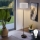 LED grindinis šviestuvas TUNJA 1xE27/20W/230V Ø 38 cm juoda/balta