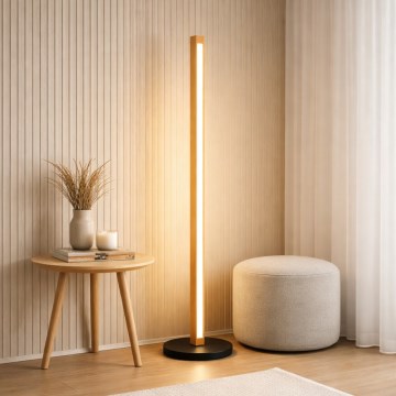 LED grindinis šviestuvas VERDE LED/18W/230V 3000K ąžuolas/juoda