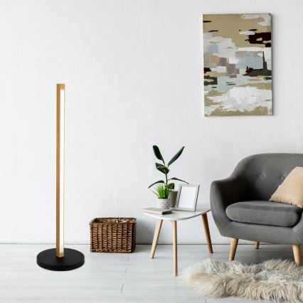 LED grindinis šviestuvas VERDE LED/18W/230V 3000K ąžuolas/juoda