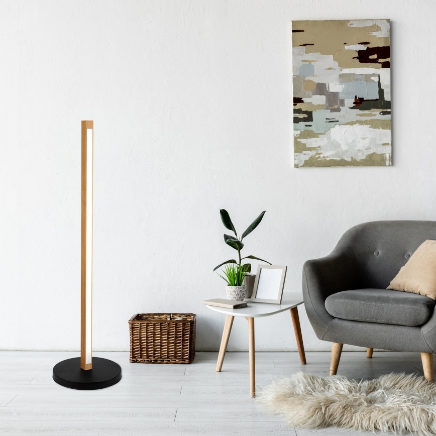 LED grindinis šviestuvas VERDE LED/18W/230V 3000K ąžuolas/juoda