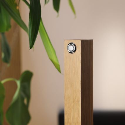 LED grindinis šviestuvas VERDE LED/18W/230V 3000K ąžuolas/juoda