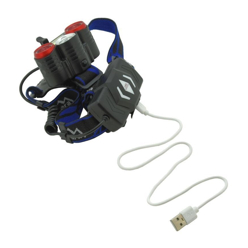 Įkraunamas LED žibintuvėlis ant galvos LED/USB 670 lm 3000 mAh