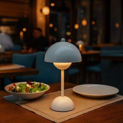 LED Įkraunama jutiklinė stalinė lempa COSTA LED/3W/5V 2400 mAh 3000-6000K balta