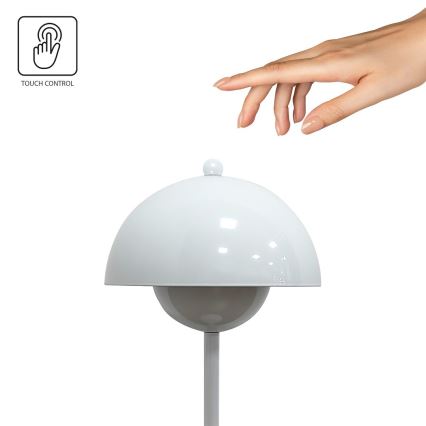 LED Įkraunama jutiklinė stalinė lempa COSTA LED/3W/5V 2400 mAh 3000-6000K balta