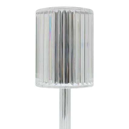 LED įkraunama jutiklinė stalinė lempa SIMPLE LED/1W/5V 2400 mAh 3000-6000K skaidri