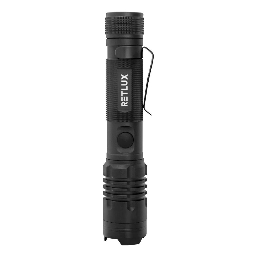 LED Įkraunamas aliuminio žibintuvėlis su maitinimo bloko funkcija LED/2000 mAh 1000 lm IP22