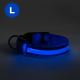 LED Įkraunamas antkaklis šuniui 45-52 cm 1xCR2032/5V/40 mAh mėlynas
