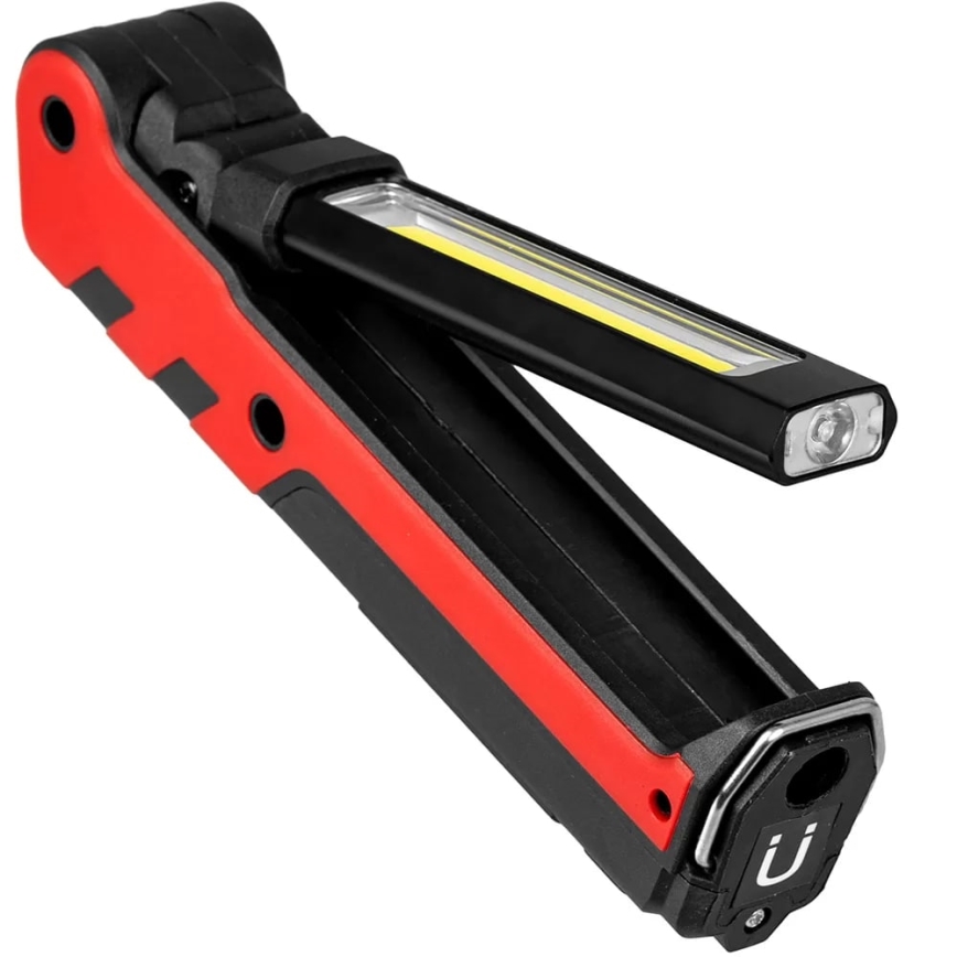 LED įkraunamas darbinis žibintuvėlis LED/5W/5V IPX2 360 blizgus 2000 mAh