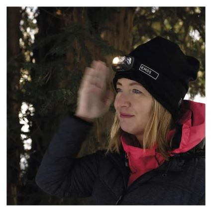 LED Įkraunamas galvos žibintas LED/USB 1200 mAh