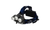 LED Įkraunamas galvos žibintuvėlis su raudona šviesa LED/16W/7,4V IP44 juodas/mėlynas
