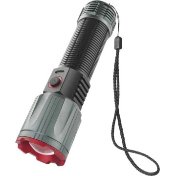 LED įkraunamas metalas žibintuvėlis LED/5V 3000 blizgus 5000 mAh IP43