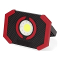 LED Įkraunamas pritemdomas prožektorius su powerbanku LED/10W/3000 mAh IPX2