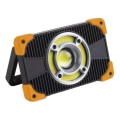 LED įkraunamas prožektorius su garsiakalbiu LED/10W/5V USB 6500K IP44 2000 mAh