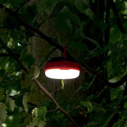 LED Pritemdomas įkraunamas saulės žibintuvėlis su maitinimo bloko funkcija LED/3W/5V 3000/4000/6500K IPX6 500 blizgus 2000 mAh