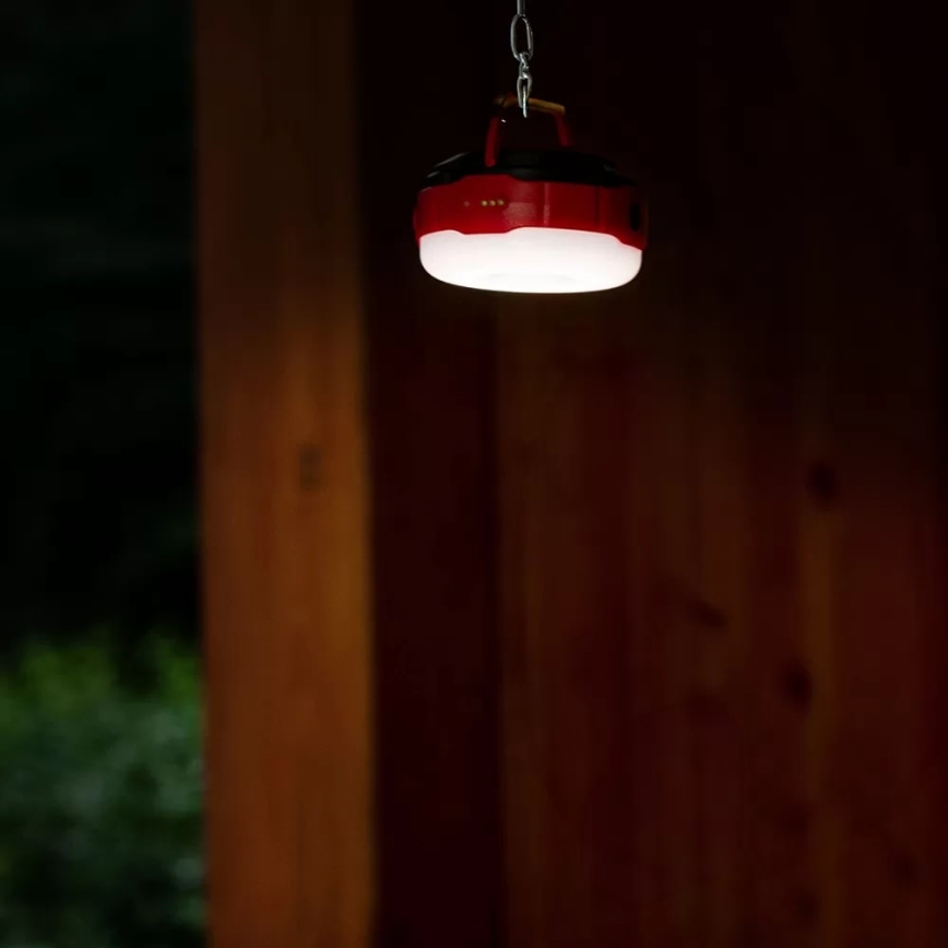 LED Pritemdomas įkraunamas saulės žibintuvėlis su maitinimo bloko funkcija LED/3W/5V 3000/4000/6500K IPX6 500 blizgus 2000 mAh