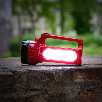 LED Įkraunamas saulės žibintuvėlis LED/7W/230V 400 blizgus 3200 mAh