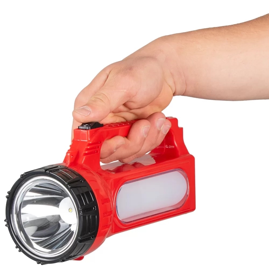 LED Įkraunamas saulės žibintuvėlis LED/7W/230V 400 blizgus 3200 mAh