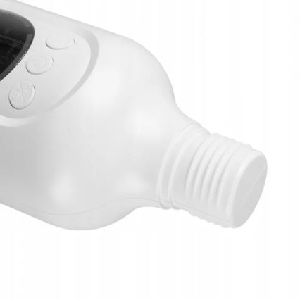 LED įkraunamas pastatomas ventiliatorius su LED apšvietimu LED/4,8W/5V USB 7200 mAh balta + nuotolinis pultas