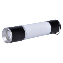 LED Įkraunamas stovyklavimui flashlight su maitinimo bloko funkcija LED/1500 mAh 3,7V IP44