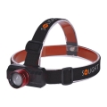 LED Įkraunamas žibintuvėlis ant galvos LED/3W/USB IP44