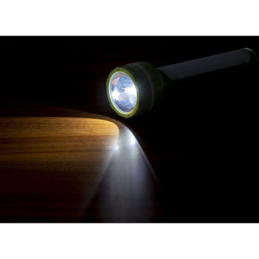 LED Įkraunamas žibintuvėlis LED/1W/230V 330 blizgus 1000 mAh