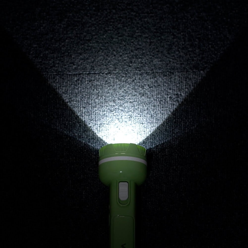 LED Įkraunamas žibintuvėlis LED/1W/230V 330 blizgus 1000 mAh