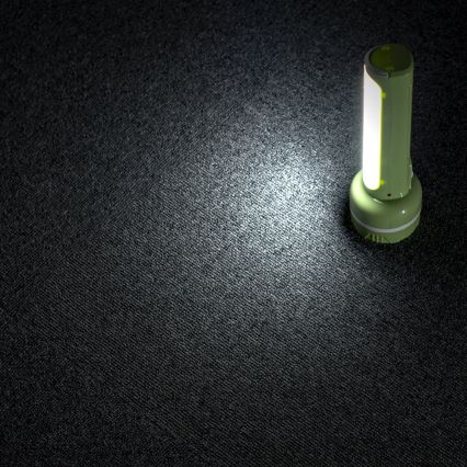 LED Įkraunamas žibintuvėlis LED/1W/230V 330 blizgus 1000 mAh