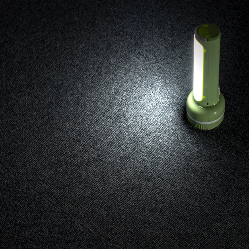 LED Įkraunamas žibintuvėlis LED/1W/230V 330 blizgus 1000 mAh
