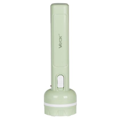 LED Įkraunamas žibintuvėlis LED/1W/230V 330 blizgus 1000 mAh