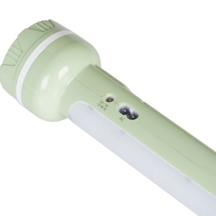 LED Įkraunamas žibintuvėlis LED/1W/230V 330 blizgus 1000 mAh