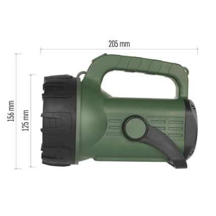 LED Įkraunamas žibintuvėlis LED/3,7V IP43 700 lm 3600mAh