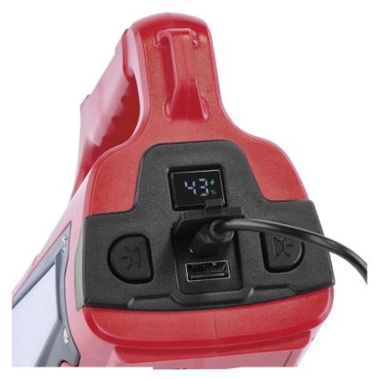 LED Įkraunamas žibintuvėlis LED/3,7V IP44 1000 lm 15000mAh
