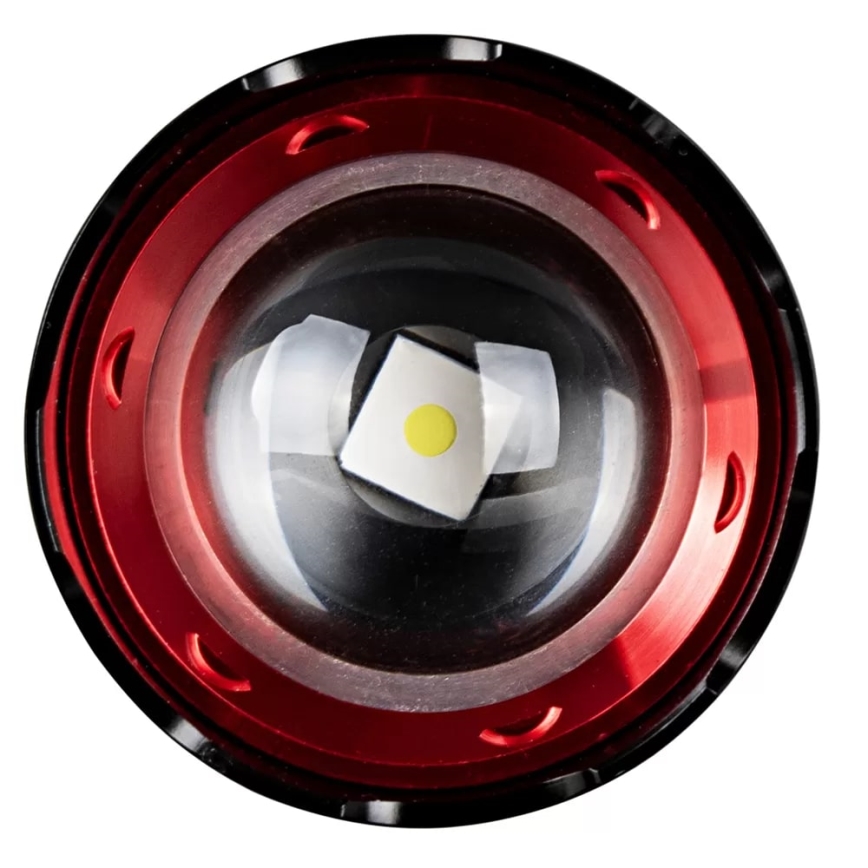 LED Pritemdomas įkraunamas žibintuvėlis su maitinimo bloku funkcija LED/30W/5V IPX5 1060 blizgus 5000 mAh