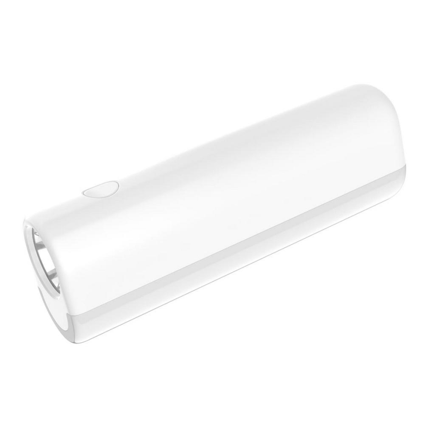 LED Įkraunamas žibintuvėlis LED/4,5W/3,7V 1200 mAh baltas