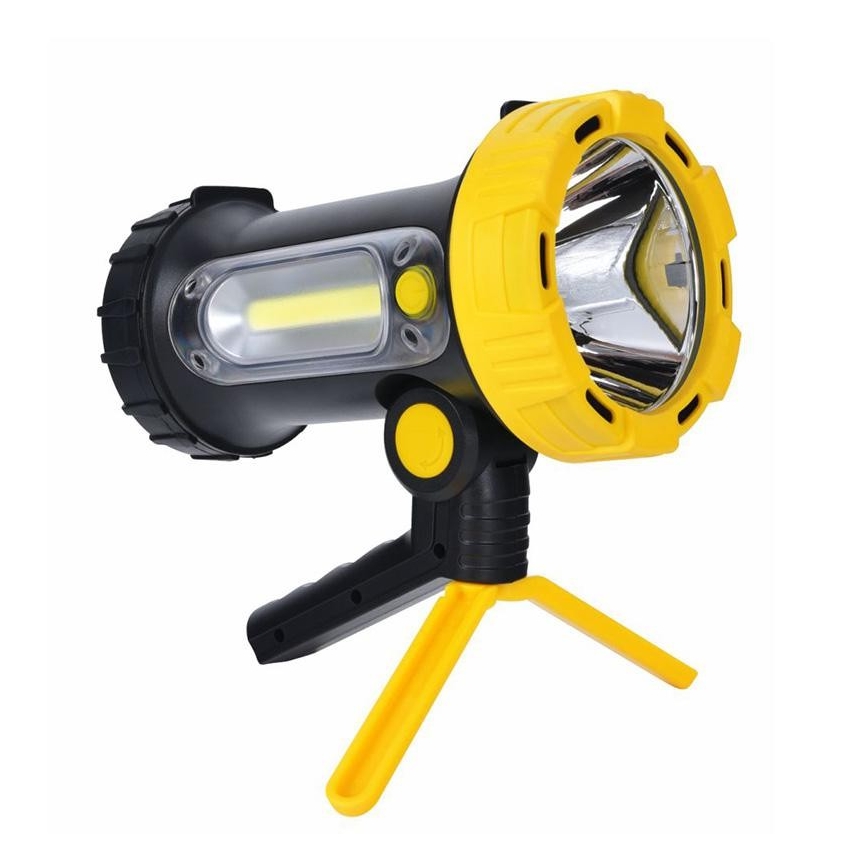 LED Įkraunamas žibintuvėlis LED/5W/4000mAh + LED/3W