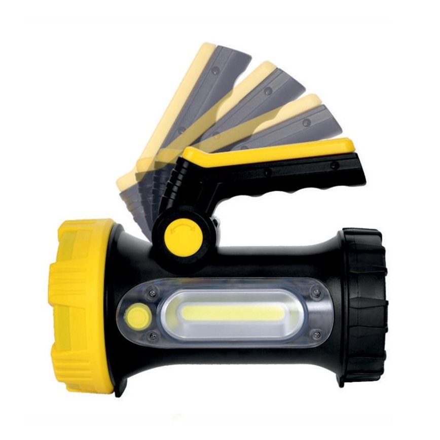 LED Įkraunamas žibintuvėlis LED/5W/4000mAh + LED/3W
