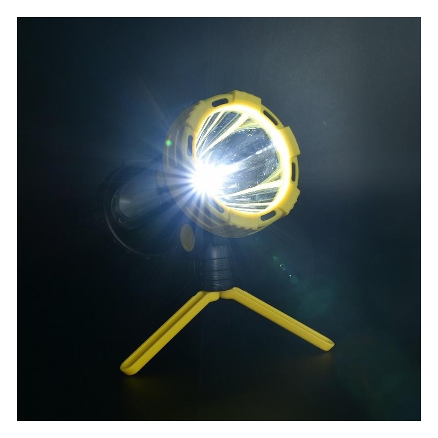 LED Įkraunamas žibintuvėlis LED/5W/4000mAh + LED/3W