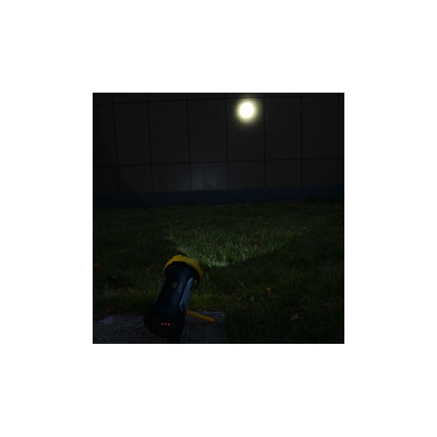 LED Įkraunamas žibintuvėlis LED/5W/4000mAh + LED/3W