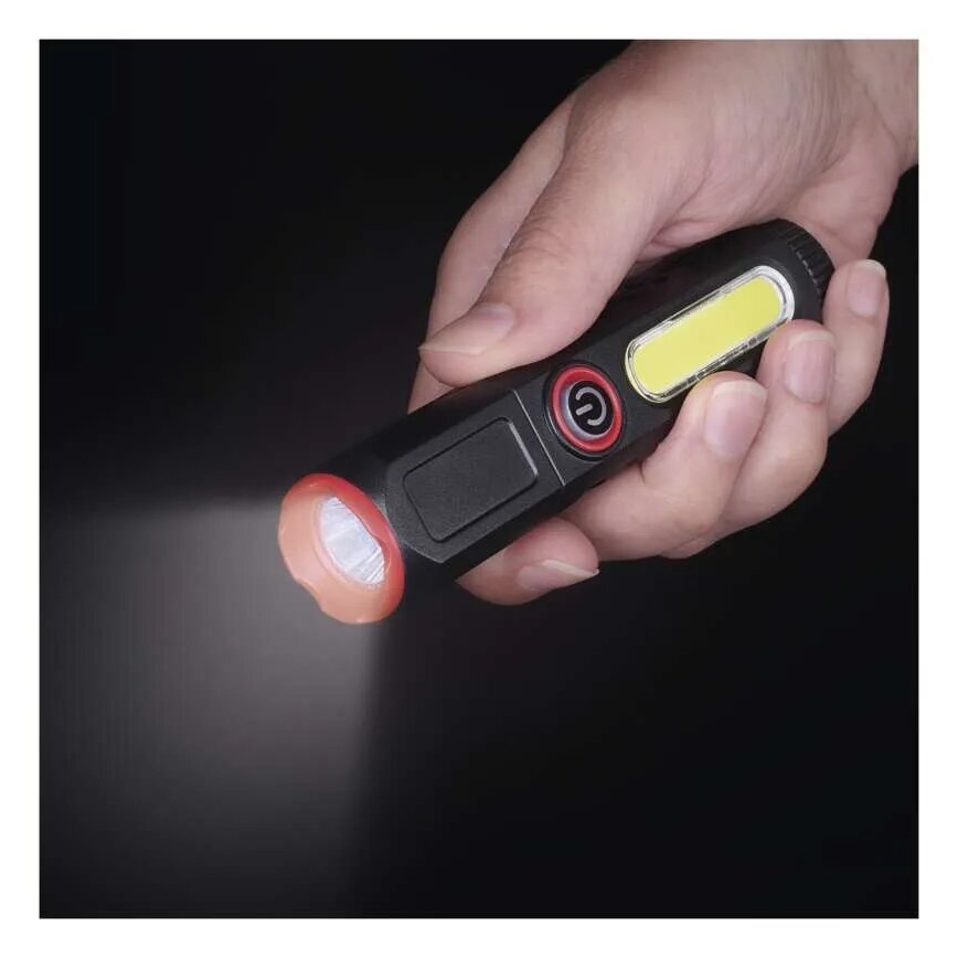LED įkraunamas žibintuvėlis LED/USB/3,7V 120 lm 400 mAh