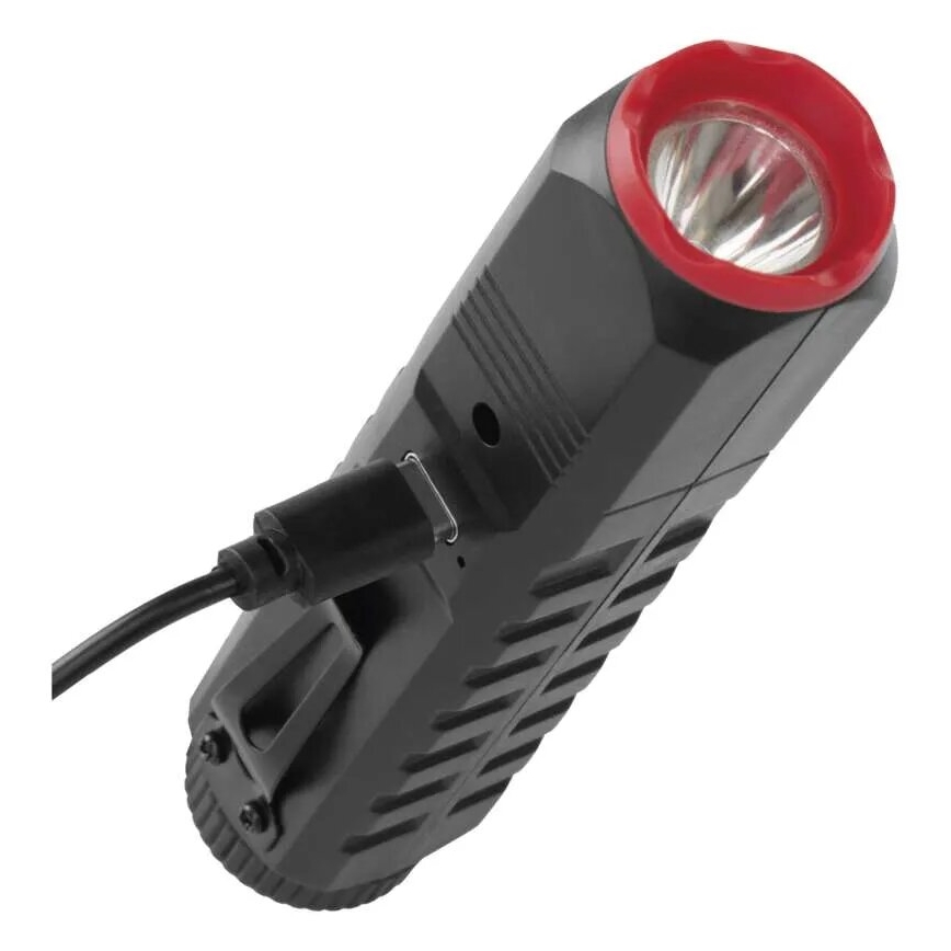 LED įkraunamas žibintuvėlis LED/USB/3,7V 120 lm 400 mAh