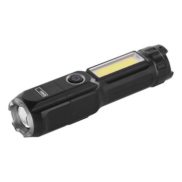 LED Įkraunamas žibintuvėlis LED/USB/3,7V IP44 150 lm 1200mAh