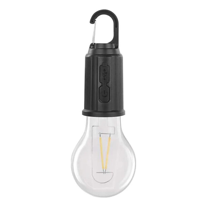 LED įkraunamas žibintuvėlis LED/USB IP44 90 lm 400mAh