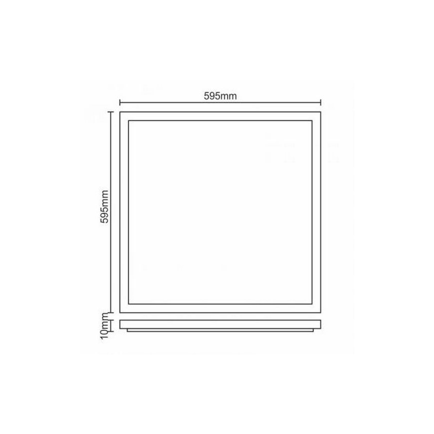 LED įleidžiama lubų panelė LED/40W/230V 4500K