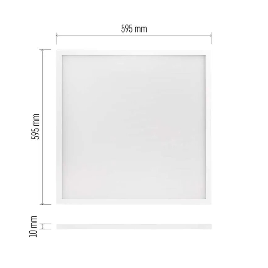 LED įleidžiama lubų panelė PROXO LED/33W/230V 4000K 60x60 cm balta