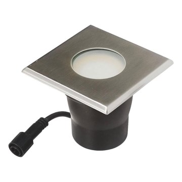LED Įleidžiamas lauko šviestuvas EASY CONNECT 1xGU10/4W/230V 3000K IP65 kampinis