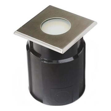 LED Įleidžiamas lauko šviestuvas EASY CONNECT 1xGU10/4W/230V 3000K IP65 kampinis