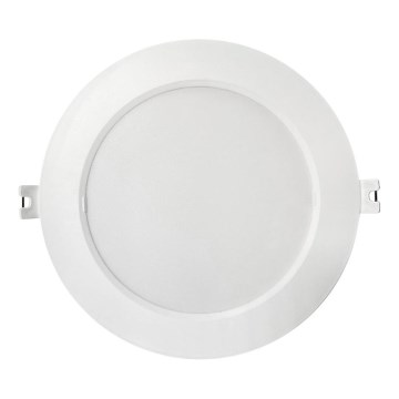 LED įleidžiamas lubinis šviestuvas CIRCLE LED/12W/230V 4000K diametras 17 cm balta